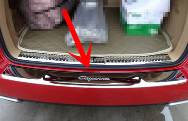 Un bon prix. Plaques de seuil de porte en acier inoxydable / pédale arrière extérieure originale pour Porsche Cayenne en ligne