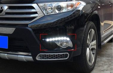 Un bon prix. Partie automatique LED lumière de jour DRL pour Toyota Highlander 2012 2013 avec bord chromé en ligne