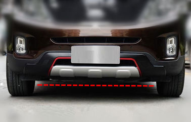 Un bon prix. Garde de pare-chocs de voiture de type sport pour KIA SORENTO 2013, ABS Garde avant et arrière avec garniture rouge en ligne
