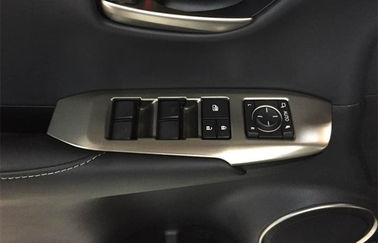 Un bon prix. Pièces de garniture d'intérieur automobile chromées pour LEXUS NX 2015 Couverture de commutateur de fenêtre en ligne