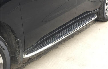 Un bon prix. Type OEM Barres de pas latérales pour ACURA MDX 2014 2015, caoutchouc antidérapant et chrome en ligne