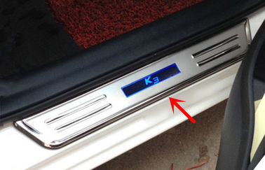 Un bon prix. Plaques de seuil de porte à LED pour Kia K3 2013 2015, décorées en ligne