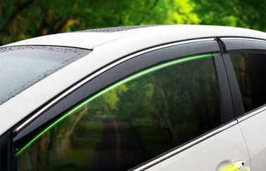 Un bon prix. Viseurs de fenêtre de voiture de protection contre le soleil et la pluie pour KIA K3 2013 avec bande en acier inoxydable en ligne
