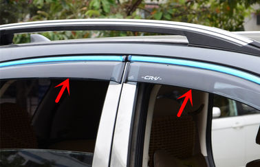 Un bon prix. HONDA CR-V 2012 Viseurs de vitres de voiture, Déflecteurs de vent en acier inoxydable en ligne